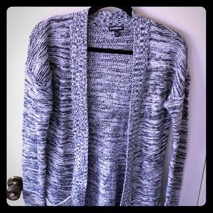 Express Grey Cardigan